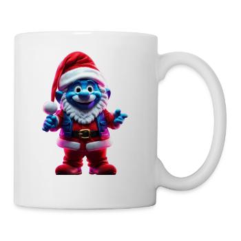 Daddy Santa ,The Papa, Papa Decor, Papa Xmas - Coffee/Tea Mug - white - Right