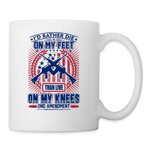 Die on My Feet for Light Background - Coffee/Tea Mug
