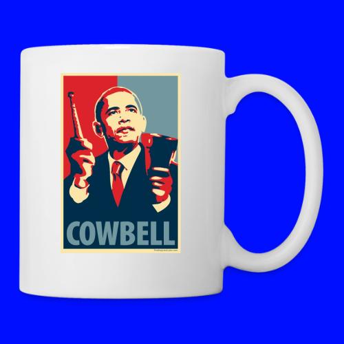 Cowbell: parody of Obama poster - Coffee/Tea Mug