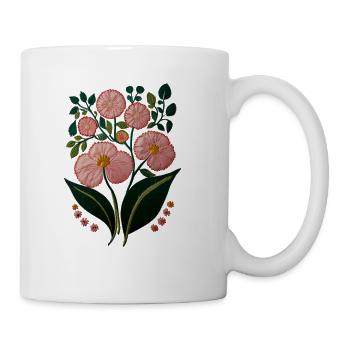 Géométrie de la nature - Tasse - blanc - Droite