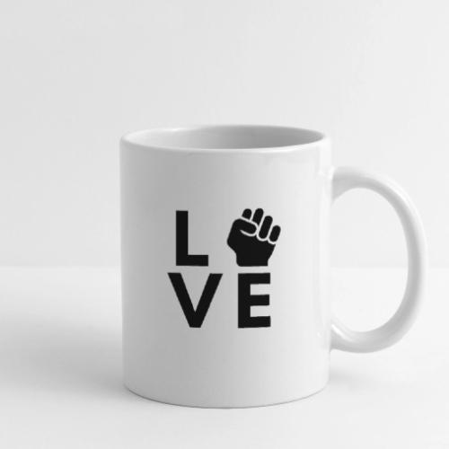 Black Fist Love - Coffee/Tea Mug