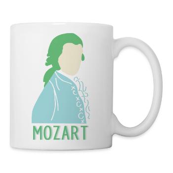 Funny classical music gift for music teacher - Coffee/Tea Mug - white - Right