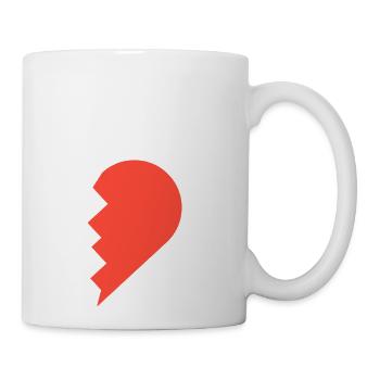 Heart Body and Soul - Coffee/Tea Mug - white - Right
