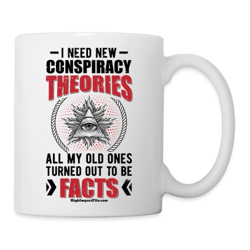 Conspiracy Theory Star for Light Colors - Coffee/Tea Mug