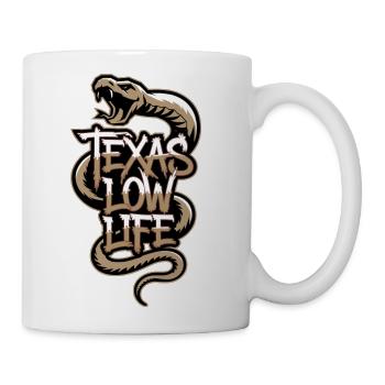 Texas Low Life - Coffee/Tea Mug - white - Right
