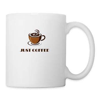 JUST COFFEE - Coffee/Tea Mug - white - Right