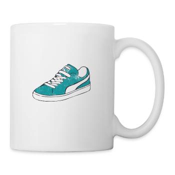 Sneakers - Coffee/Tea Mug - white - Right