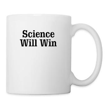 Science Will Win - Coffee/Tea Mug - white - Right