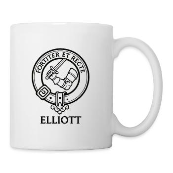 Knight Dagger Crest - Coffee/Tea Mug - white - Right