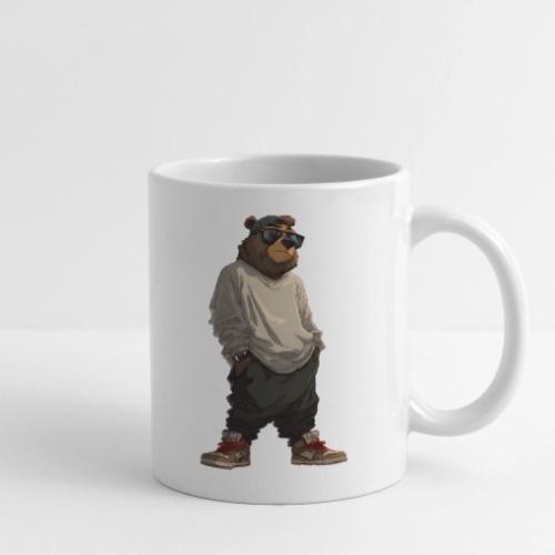 Urban Streetwear Bear Cool Apparel Design - Coffee/Tea Mug