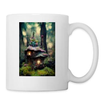 Fairy House in the Forest - Coffee/Tea Mug - white - Right