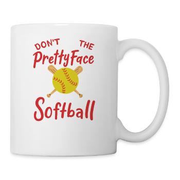 Softball - Coffee/Tea Mug - white - Right