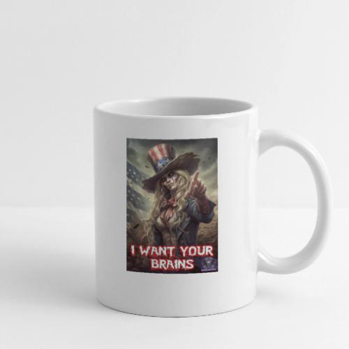 Zombie Aunt Samantha Wants You #13T Patriot Undead - Coffee/Tea Mug