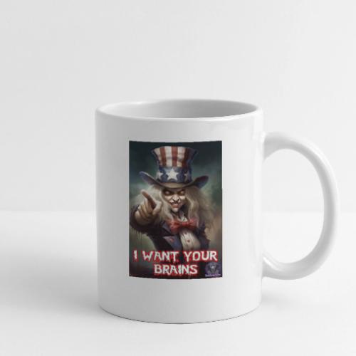 Zombie Aunt Samantha Wants You #10T Patriot Undead - Coffee/Tea Mug