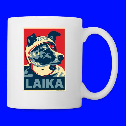 Laika Obama Poster Parody - Coffee/Tea Mug