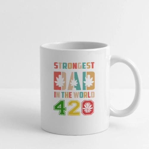Chucklesome 420 Dad Loves Herb Weed Marijuana - Coffee/Tea Mug