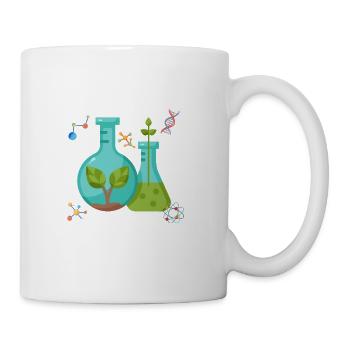 Science Is Optimistic - Coffee/Tea Mug - white - Right