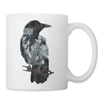 Raven - Coffee/Tea Mug - white - Right