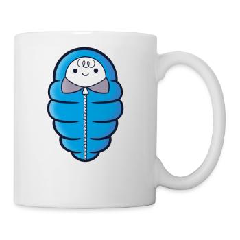 Camping Mummy - Coffee/Tea Mug - white - Right