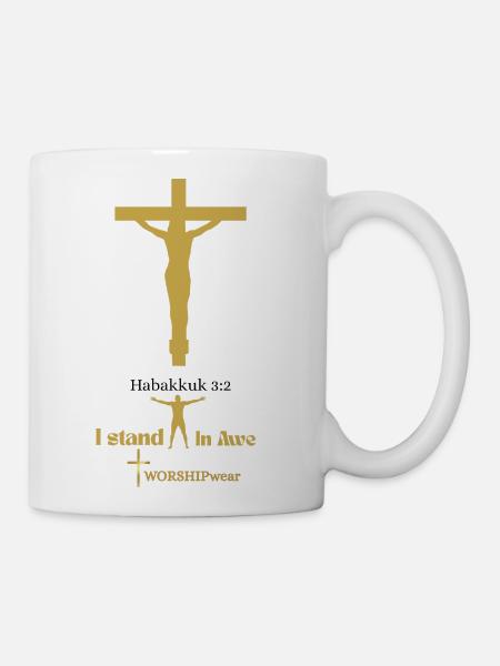 I stand in awe - Coffee/Tea Mug - white
