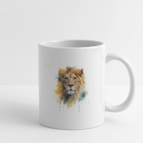 Watercolor Lion Portrait - Coffee/Tea Mug