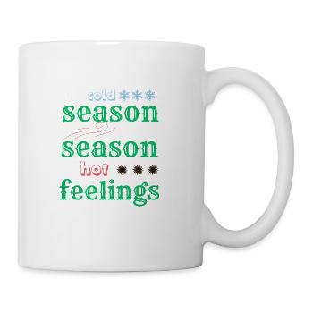 the cold season - Coffee/Tea Mug - white - Right