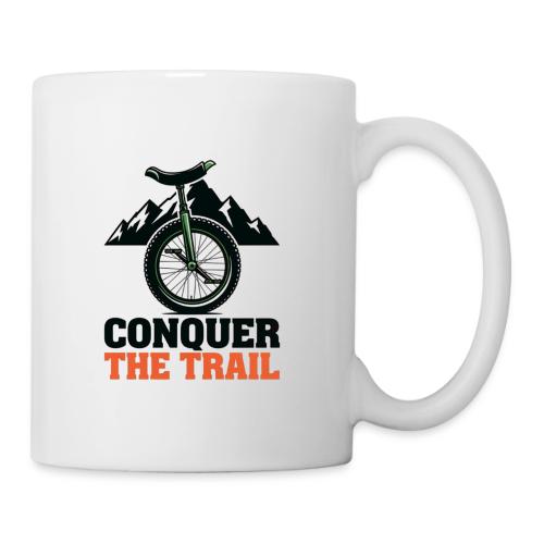 Conquer The Trail Unicycle - Coffee/Tea Mug