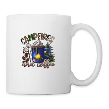 Campfires And Coffee - Coffee/Tea Mug - white - Right