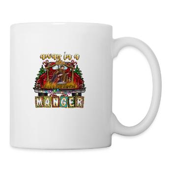 Away in a Manger - Coffee/Tea Mug - white - Right