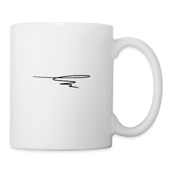 Decorative line. Text decoration. Pen underline. - Coffee/Tea Mug - white - Right
