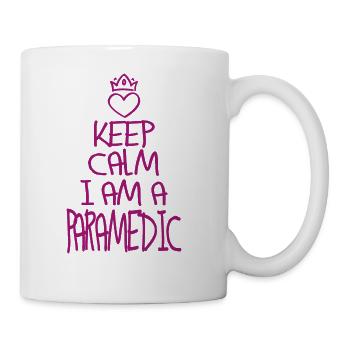 Keep Calm Paramedic Cool Paramedic Gift - Coffee/Tea Mug - white - Right