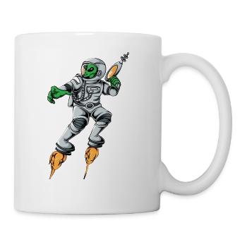 unearthly guardian - Coffee/Tea Mug - white - Right