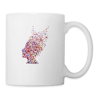 Puzzles head - Coffee/Tea Mug - white - Right
