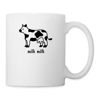 milk milk - Coffee/Tea Mug - white - Right