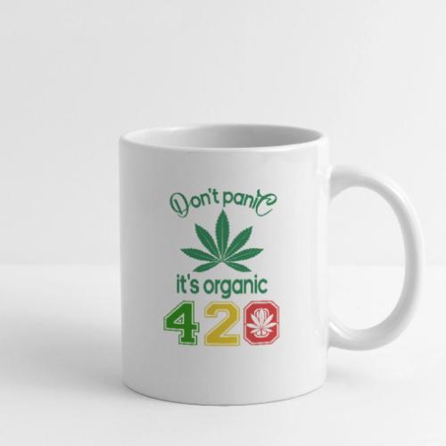Joshing 420 Organic Herb Weed Marijuana Design - Coffee/Tea Mug