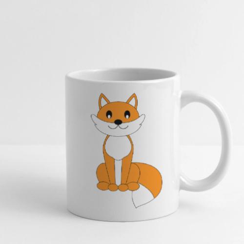 Clever Orange Fox - Infant Apparel and Cocoa Mug - Coffee/Tea Mug