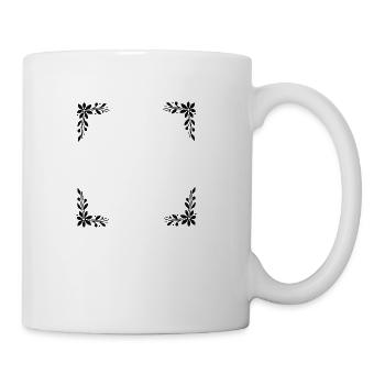 Ornament-Verzierung-rahme - Coffee/Tea Mug - white - Right
