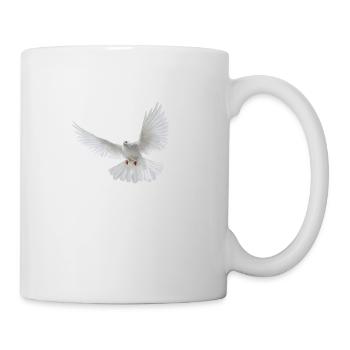 Pigeon Clothing/Pigeon shirt/Pigeon accessories - Coffee/Tea Mug - white - Right