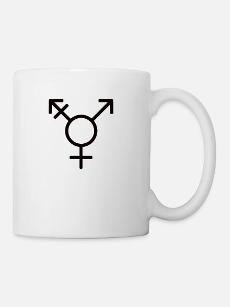 Transgender Gender Trans Human diversity - Coffee/Tea Mug - white
