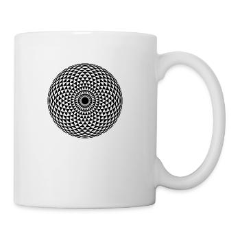 If You Like Abstract Art / Fractal Art--- - Coffee/Tea Mug - white - Right