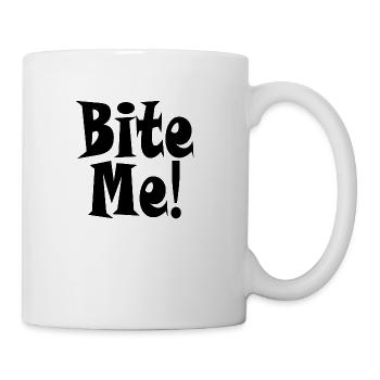 Bite Me - Coffee/Tea Mug - white - Right