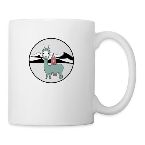 Surfin' llama. - Coffee/Tea Mug
