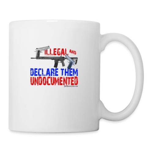 UNDOCUMENTED GUNS ILLEGAL - Coffee/Tea Mug
