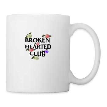 Broken Hearted Club - Coffee/Tea Mug - white - Right