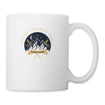 ACOTAR Illyrian Training Camp Camping Lover Shirt - Coffee/Tea Mug - white - Right