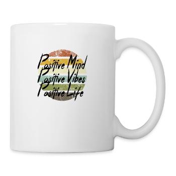 Be Positive - Coffee/Tea Mug - white - Right