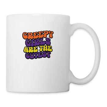 Creepy Girls Are The Cutest - Coffee/Tea Mug - white - Right