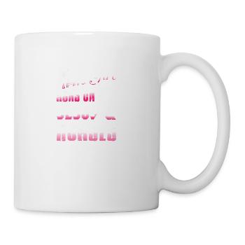 This Girl runs on Jesus Horses christ riding gift - Coffee/Tea Mug - white - Right