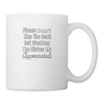 Fun Cute Humorous Chef Sarcasm Baker Cooking Shirt - Coffee/Tea Mug - white - Right