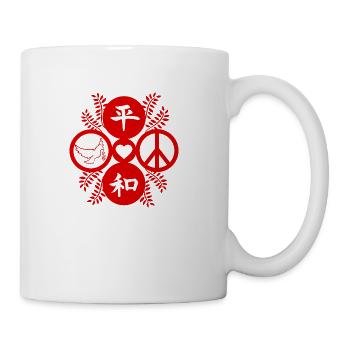Peace Celebration - Coffee/Tea Mug - white - Right